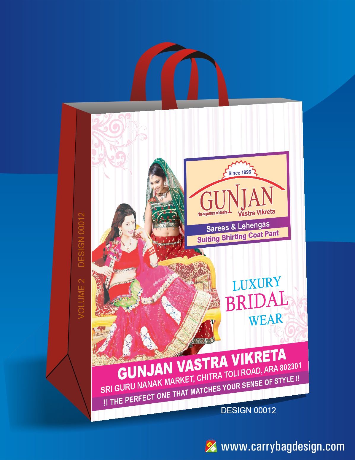 Fashion store carry bag – saree